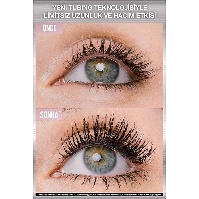 Maybelline Sky High Tubes Tubing Maskara Black - 2