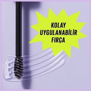 Maybelline Superlock Kaş Sabitleyici Maskara Deep Brown - 5