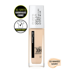 Maybelline Superstay Active Wear Foundation 02 Naked Ivory - Thumbnail