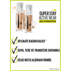 Maybelline Superstay Active Wear Foundation 07 Classic Nude - Thumbnail
