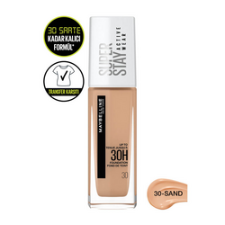 Maybelline - Maybelline Superstay Active Wear Foundation 30 Sand