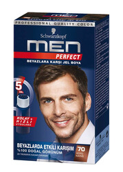 Men Perfect Beyazlara Karşı Jel Boya 70 Koyu Kahve - Palette