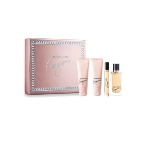 Michael Kors - Michael Kors Gorgeous Kadın Parfüm Edp 100 Ml + Shower Gel + Body Lotion 100 Ml + Edp 10 Ml Set