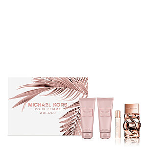 Michael Kors Pour Femme Absolu Kadın Parfüm Edp 100 Ml + Shower Gel 100 Ml + Body Lotion 100 Ml + Edp 10 Ml Set - Michael Kors