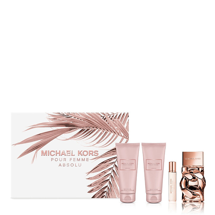 Michael Kors Pour Femme Absolu Kadın Parfüm Edp 100 Ml + Shower Gel 100 Ml + Body Lotion 100 Ml + Edp 10 Ml Set - 1