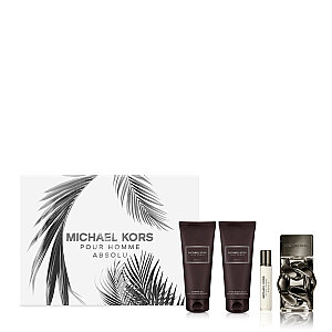Michael Kors Pour Homme Absolu Erkek Parfüm Edp 100 Ml + Shower Gel 100 Ml + Body Lotion 100 Ml + Edp 10 Ml Set - Michael Kors