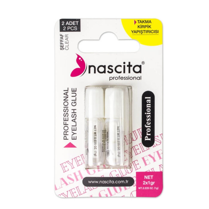 Nascita 2'li Kirpik Yapıştırıcısı Beyaz - 1