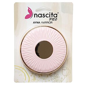 Nascita Ayna 9CM Taşınabilir Çanta Aynası Gri - Nascita