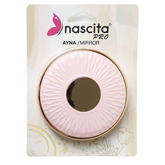 Nascita Ayna 9CM Taşınabilir Çanta Aynası Gri - 1