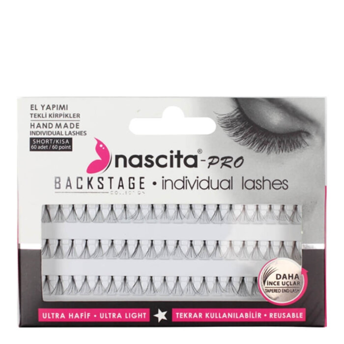 Nascita Backstage Tekli İnce Kısa Takma Kirpik - 1