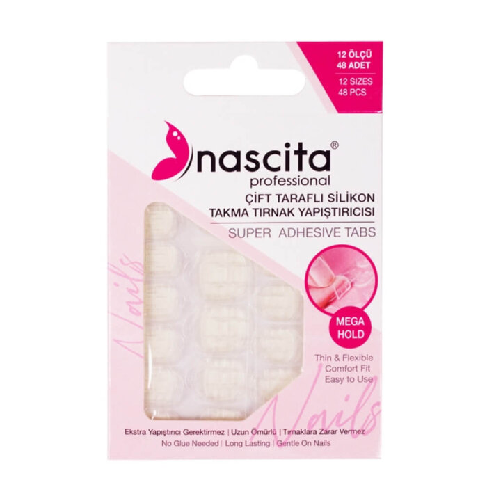 Nascita Çift Taraflı Tırnak Yapıştırıcısı 48 Adet - 1