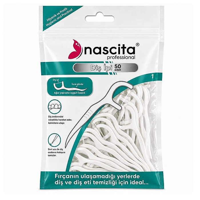 Nascita Kürdanlı Diş İpi 50'li - 1