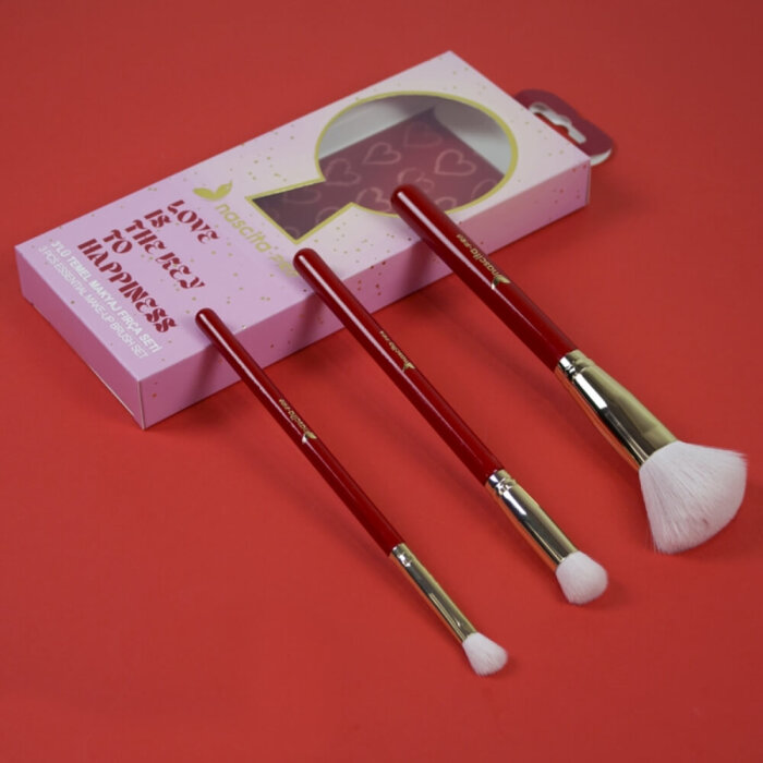 Nascita Makyaj Fırça Seti Temel Love 3'lü - 3