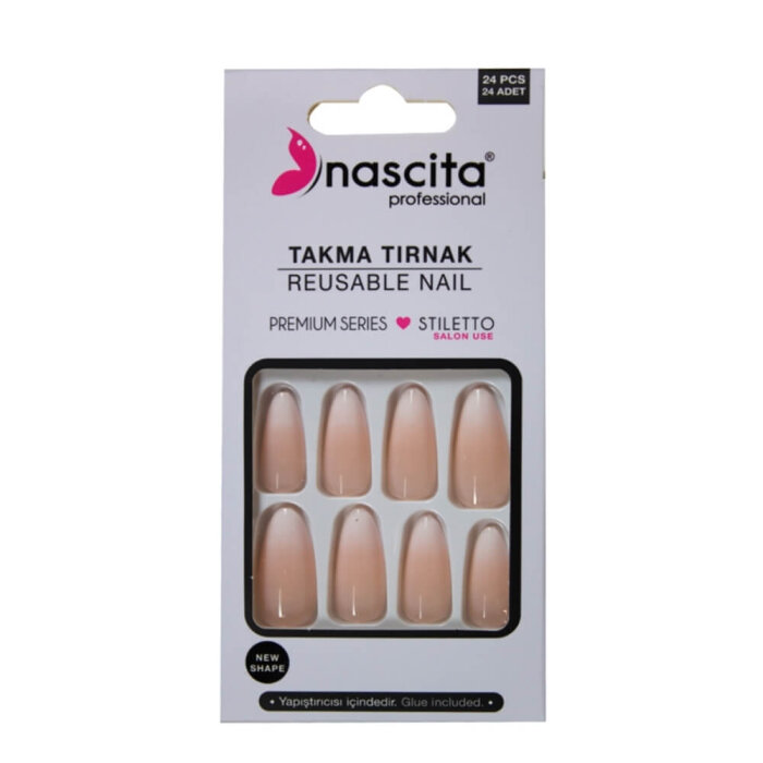 Nascita Ombre Stiletto Takma Tırnak - 1