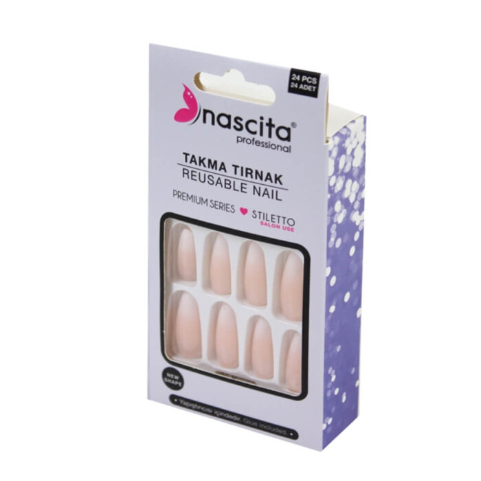 Nascita Ombre Stiletto Takma Tırnak - 2