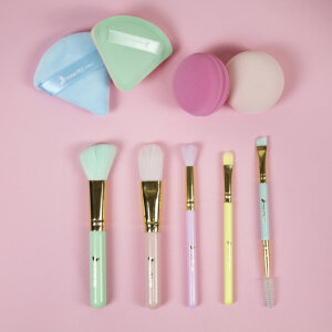 Nascita Patissiere 5'li Makyaj Fırçası ve 4'lü Sünger Set - 9