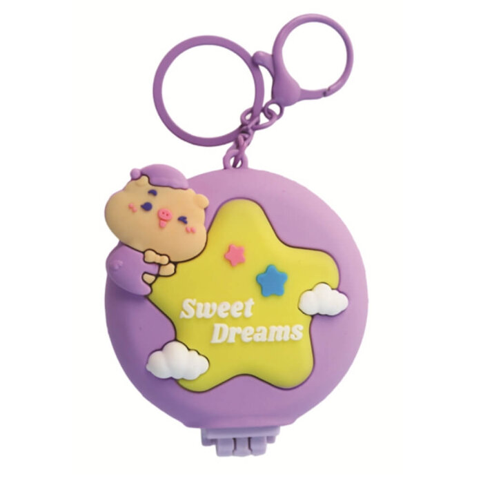 Nascita Saç Fırçası Aynalı Açılır Kapanır Mor - 1