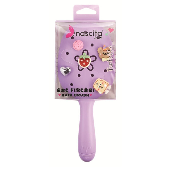 Nascita Saç Fırçası Twistlo Lila - 1