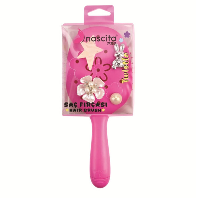 Nascita Saç Fırçası Twistlo Pembe - 1