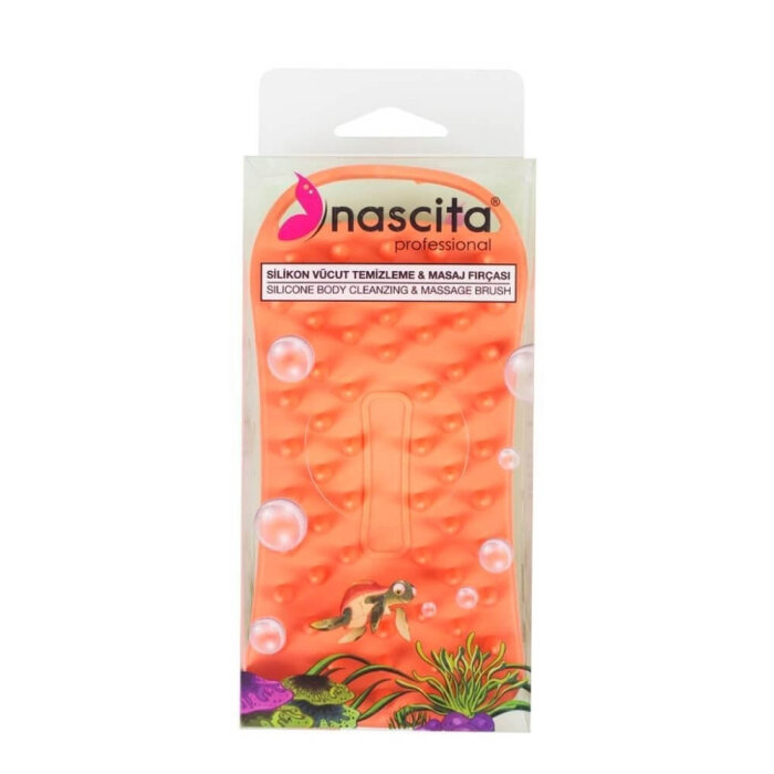 Nascita Silikon Vücut Masaj ve Temizleme Fırçası - 1
