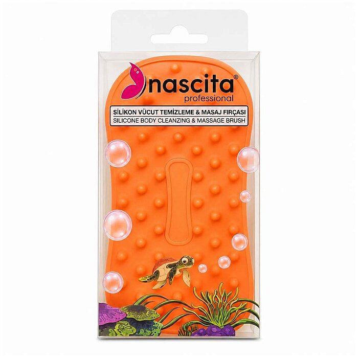 Nascita Silikon Vücut Masaj ve Temizleme Fırçası - 1