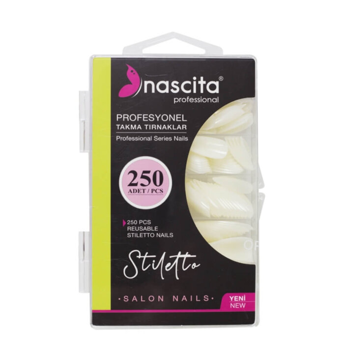 Nascita Stiletto Kutulu Takma Tırnak 250'li - 1