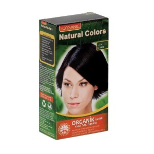 Natural Colors - Natural Colors Organik Saç Boyası 1N Siyah
