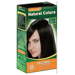 Natural Colors - Natural Colors Organik Saç Boyası 2N Çok Koyu Kahve