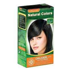 Natural Colors - Natural Colors Organik Saç Boyası 4C Antrasit Kahve
