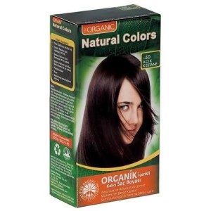 Natural Colors - Natural Colors Organik Saç Boyası 5D Açık Kestane