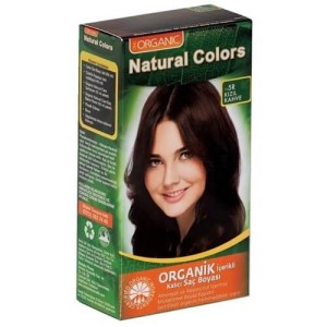 Natural Colors - Natural Colors Organik Saç Boyası 5R Kızıl Kahve