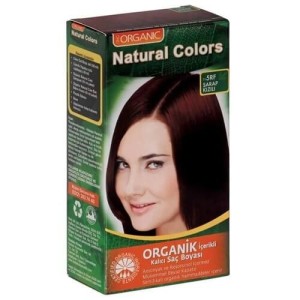 Natural Colors - Natural Colors Organik Saç Boyası 5RF Şarap Kızılı