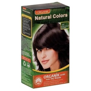 Natural Colors - Natural Colors Organik Saç Boyası 6C Koyu Küllü Kumral