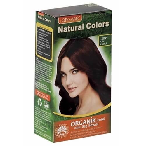 Natural Colors Organik Saç Boyası 6RR Aşk Kızılı