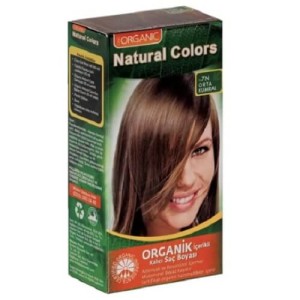 Natural Colors - Natural Colors Organik Saç Boyası 7N Orta Kumral