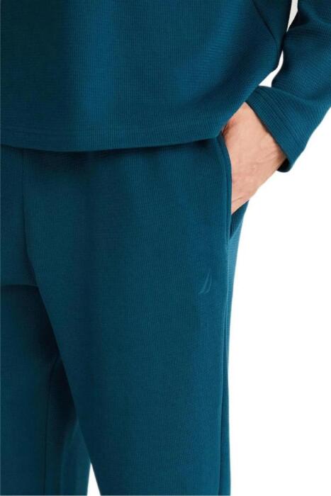 Nautica M811 Erkek Pijama Takımı Yeşil - 5