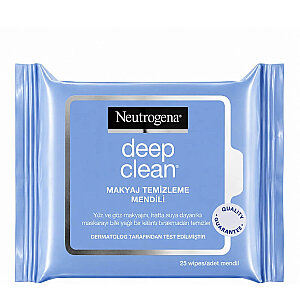 Neutrogena Deep Clean Makyaj Temizleme Mendili 25'li - Neutrogena