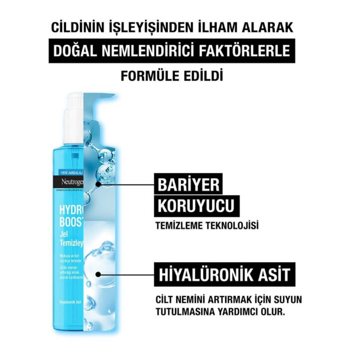 Neutrogena Hydro Boost Water Jel Temizleyici 200 Ml x2 - 2