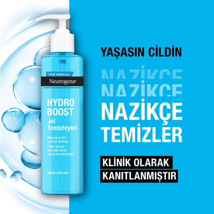 Neutrogena Hydro Boost Water Jel Temizleyici 200 Ml x2 - 3