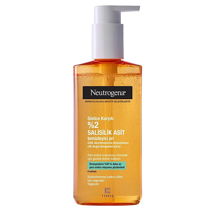Neutrogena Sivilce Karşıtı Yüz Temizleme Jeli 200 Ml - 1
