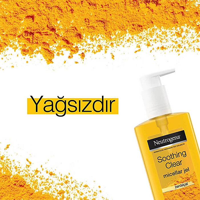 Neutrogena Soothing Clear Micellar Jel Zerdeçal 200 Ml - 3