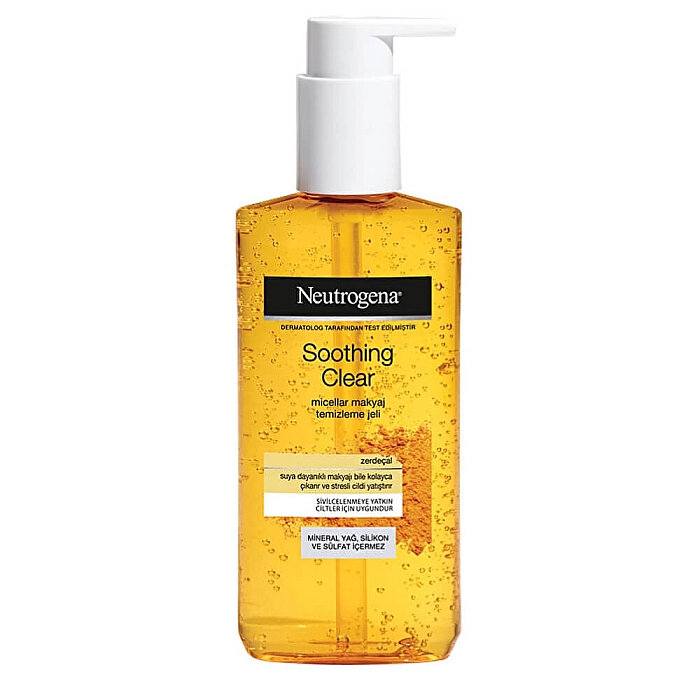 Neutrogena Soothing Clear Micellar Jel Zerdeçal 200 Ml - 1