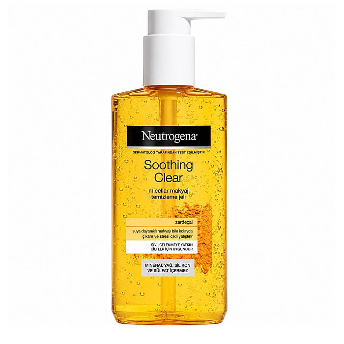 Neutrogena Soothing Clear Micellar Jel Zerdeçal 200 Ml - 1