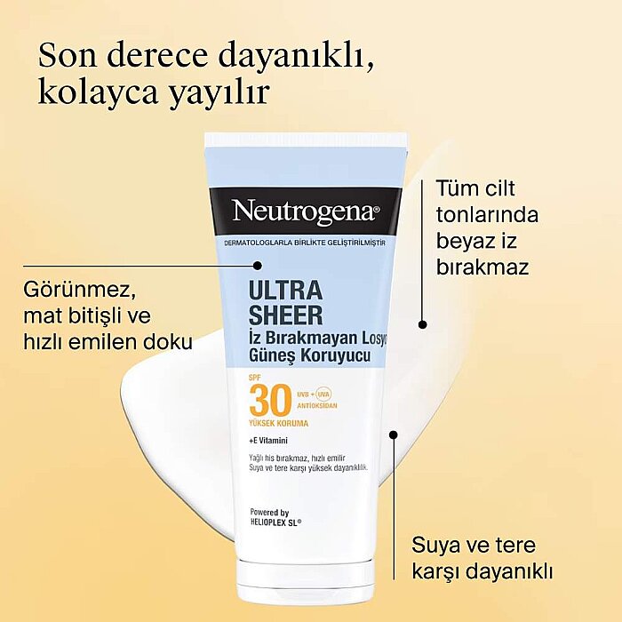 Neutrogena Ultra Sheer Nemlendirici Güneş Koruyucu Losyon Spf30 200 Ml - 3