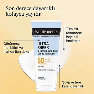 Neutrogena Ultra Sheer Nemlendirici Güneş Koruyucu Losyon Spf50 200 Ml - 3