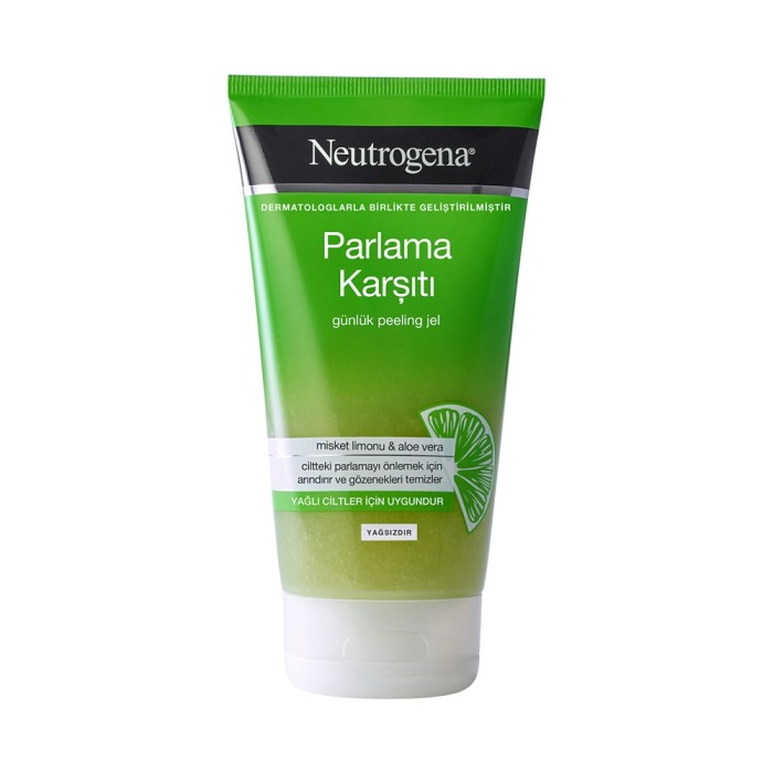 Neutrogena Visibly Clear Pore&Shine Peeling Jel Yeşil 150 Ml
