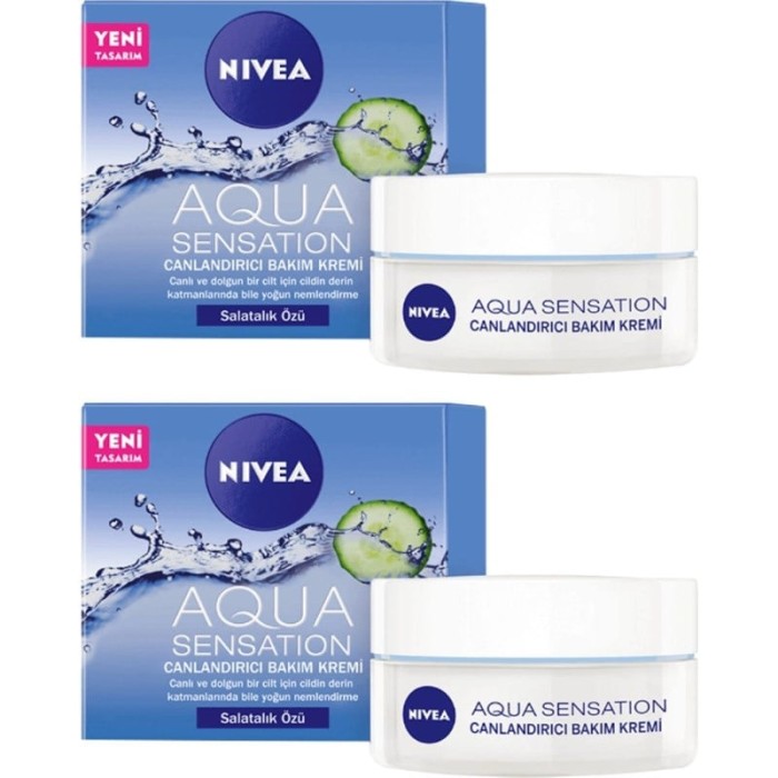 Nivea Aqua Sensation Özel Bakım Kremi 50 Ml 2'li - 2