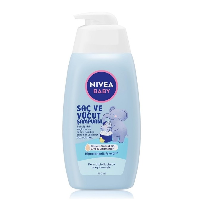 Nivea Baby Saç&Vücut Şampuanı 500 Ml - 1