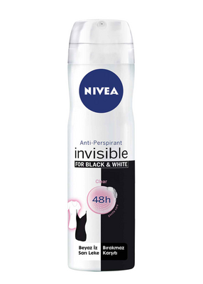 Nivea Black&White Clear Kadın Deodorant 150 Ml