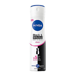 Nivea Black&White Clear Kadın Deodorant 150 Ml - 1